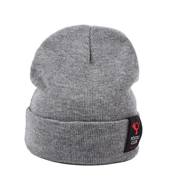 Beanie Hats With Woven Label