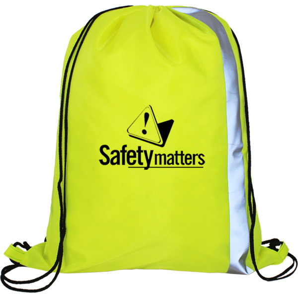 Reflective Drawstring Bags