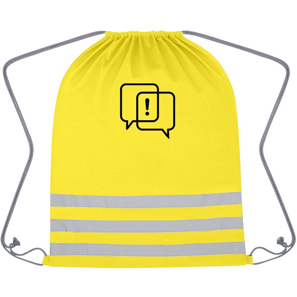 Reflective Drawstring Bags