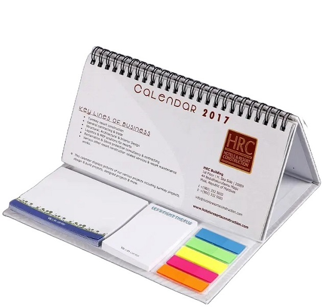 Calendar With Sticky Notes