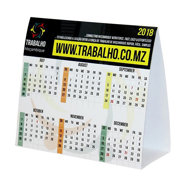 Desktop Tent Calendars