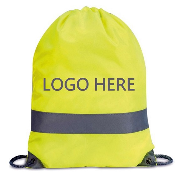 Reflective Drawstring Bags
